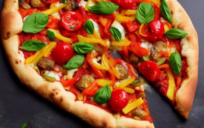 boboli stir fry pizza