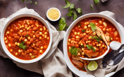 chicken hominy chili