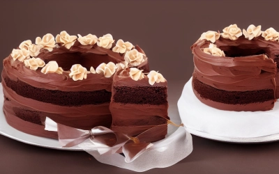 chocolate amaretto tiara cake