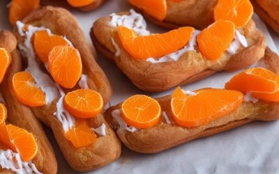 petite orange eclairs